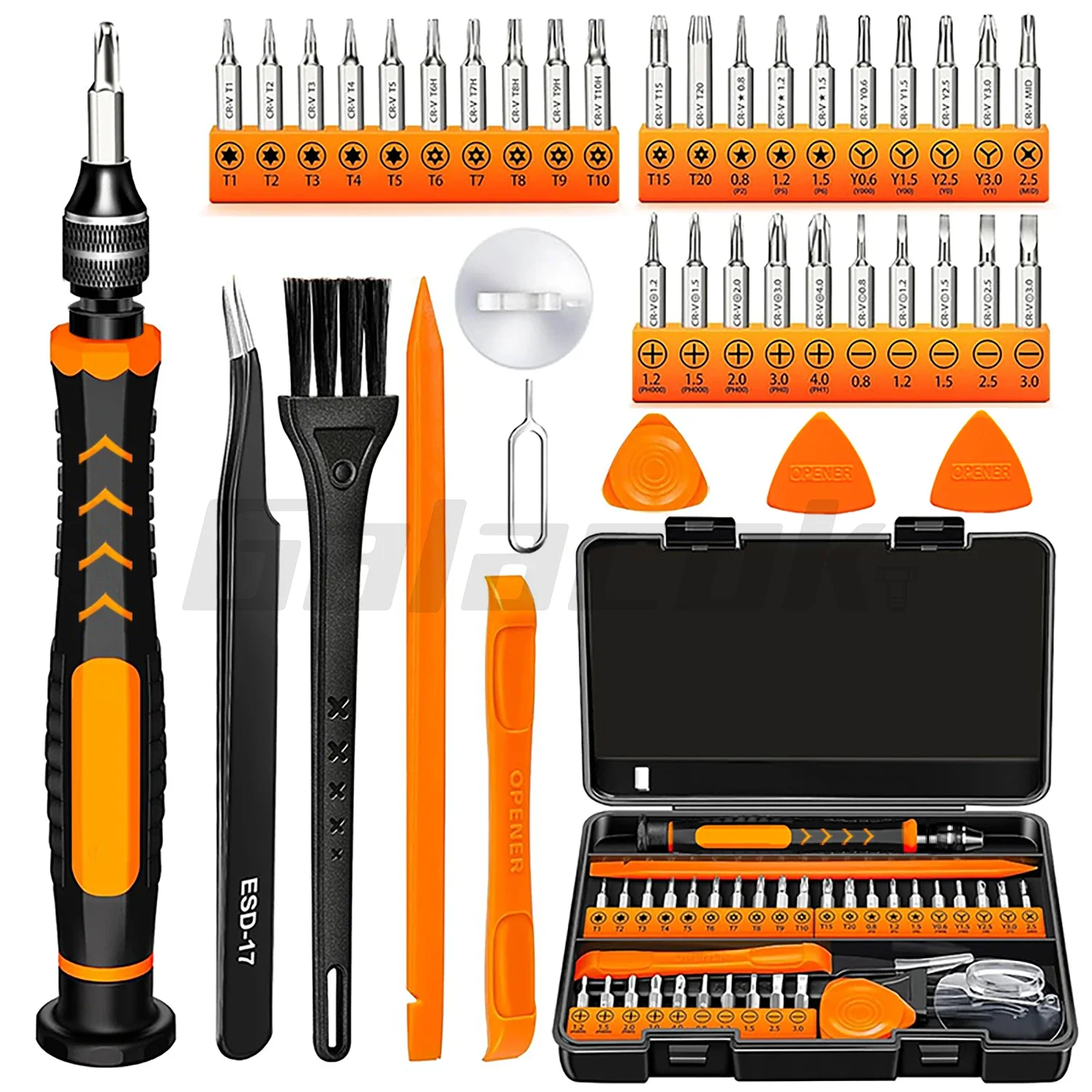 Diy Electronics Repair Kit - ชุดไขควงซ่อมอิเล็กทรอนิกส์ 40 in 1 อุปกรณ์เครื่องมืออเนกประสงค์สำหรับงาน DIY