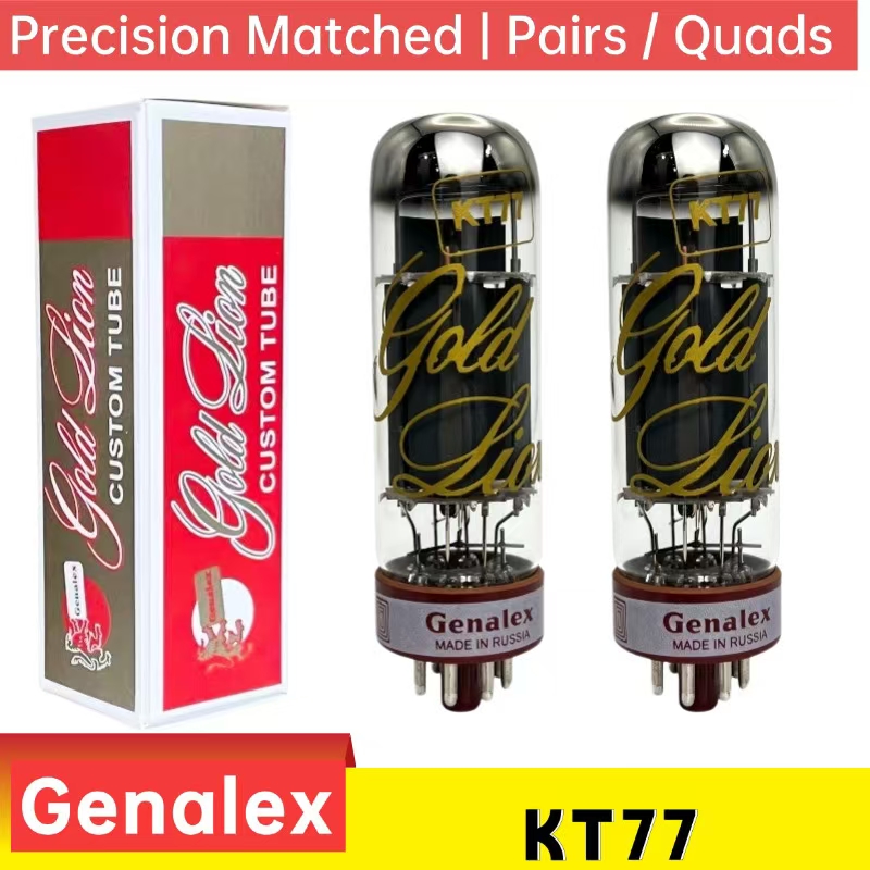 Diy Audio Electronics Kit - หลอดสุญญากาศ GOLD LION KT77 สำหรับเครื่องเสียงไฮไฟ ใช้แทน