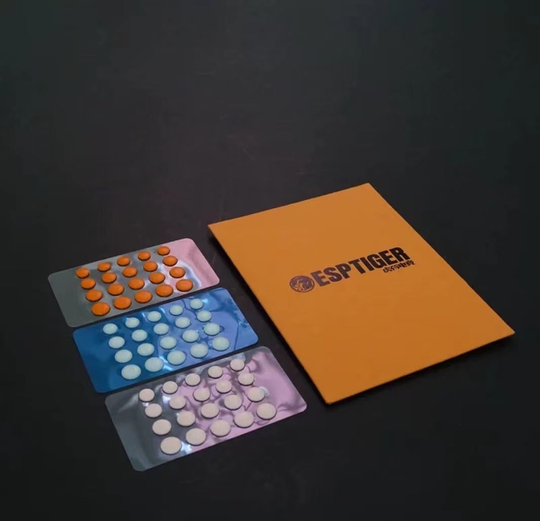 Diy Mouse Electronics - สติ๊กเกอร์ติดเท้าสำหรับอีสปอร์ต ลายเสือ ICE สีชมพู ส้ม รุ่น
