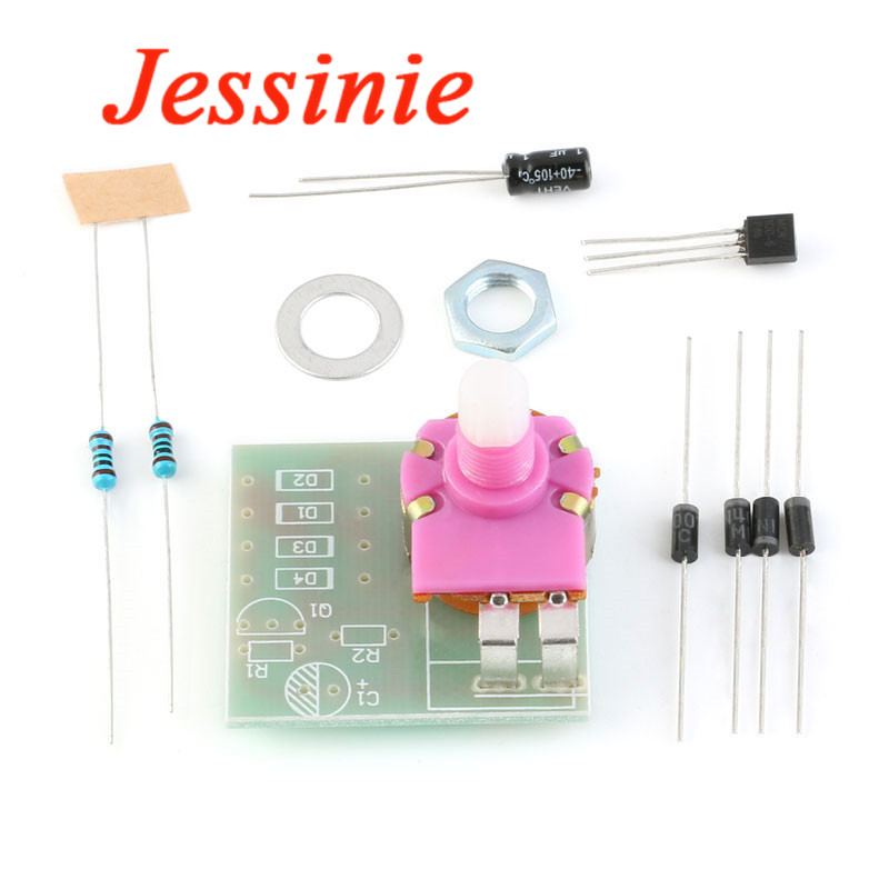 Diy Electronics Table - ชุดแผงวงจรหรี่ไฟ DIY ไทริสเตอร์แบบทิศทางเดียว โคมไฟตั้งโต๊ะ แผงฝึกหรี่ไฟ วงจรรวม