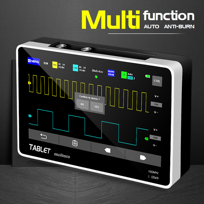 Oscilloscope Dso Mini - แผงสัมผัส Digital Oscilloscope Dual Channel 100M