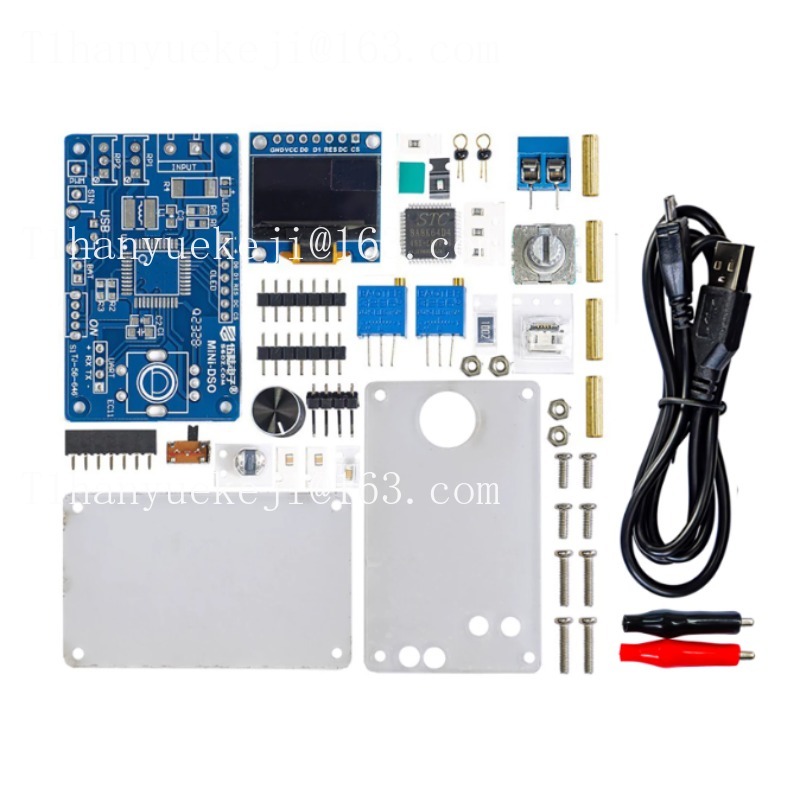 Oscilloscope Dso Mini - ชุดไมโครคอนโทรลเลอร์ STC8K8A DIY มินิ-DSO ชุดออสซิลโลสโคปดิจิตอล LCD