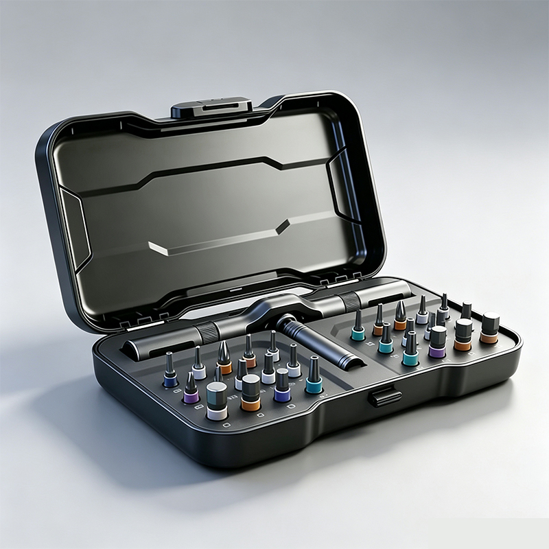 Diy Electronics Repair Kit - ชุดไขควงแม่เหล็กแบบปรับระดับได้ พร้อมหัวเปลี่ยนหลายแบบ สำหรับงานซ่อมแซม DIY ที่ต้องการความแม่นยำ เหมาะสำหรับอุปกรณ์อิเล็กทรอนิกส์