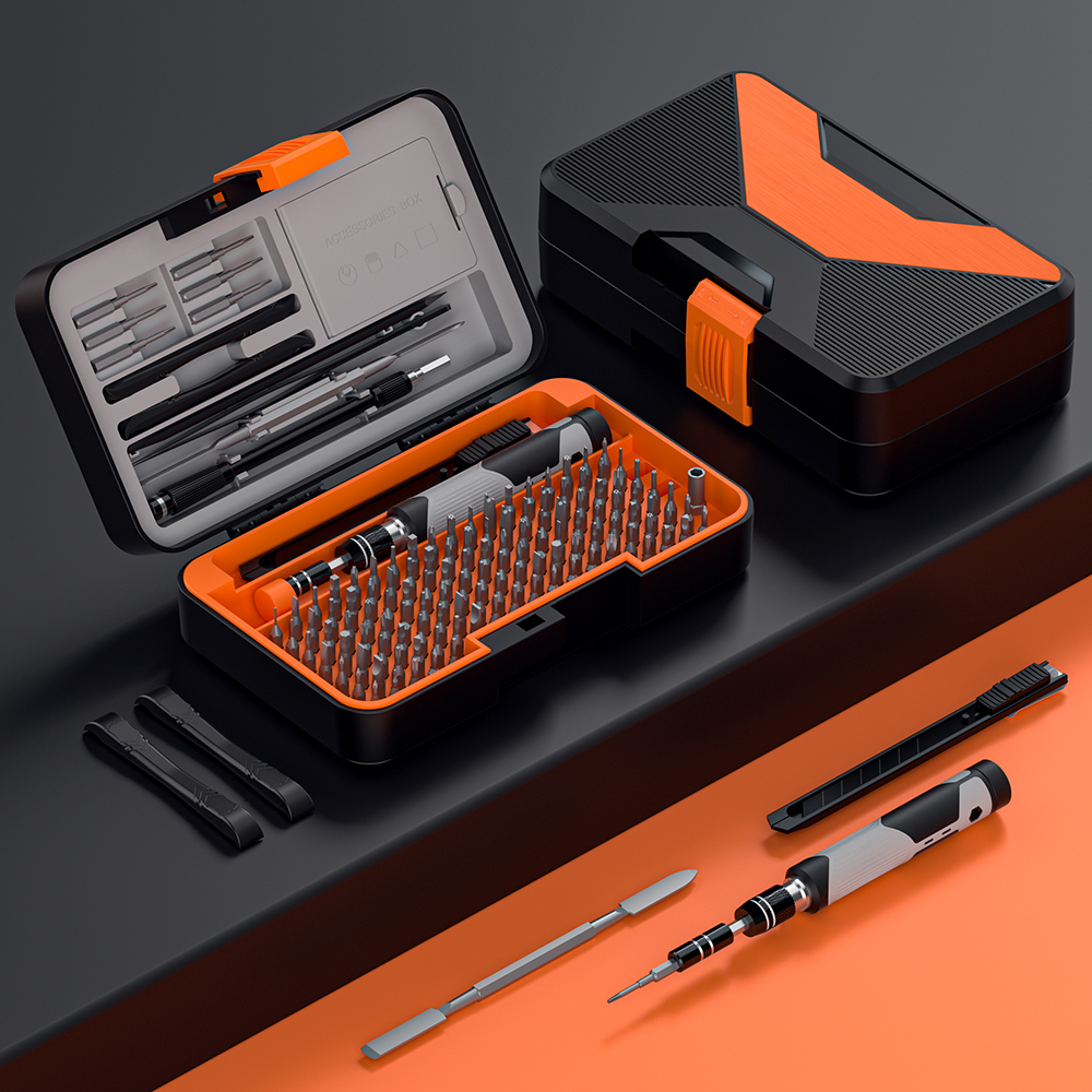 Diy Electronics Repair Kit - ชุดไขควงแม่เหล็ก 166 in 1 สำหรับซ่อมแซมอุปกรณ์อิเล็กทรอนิกส์ เช่น