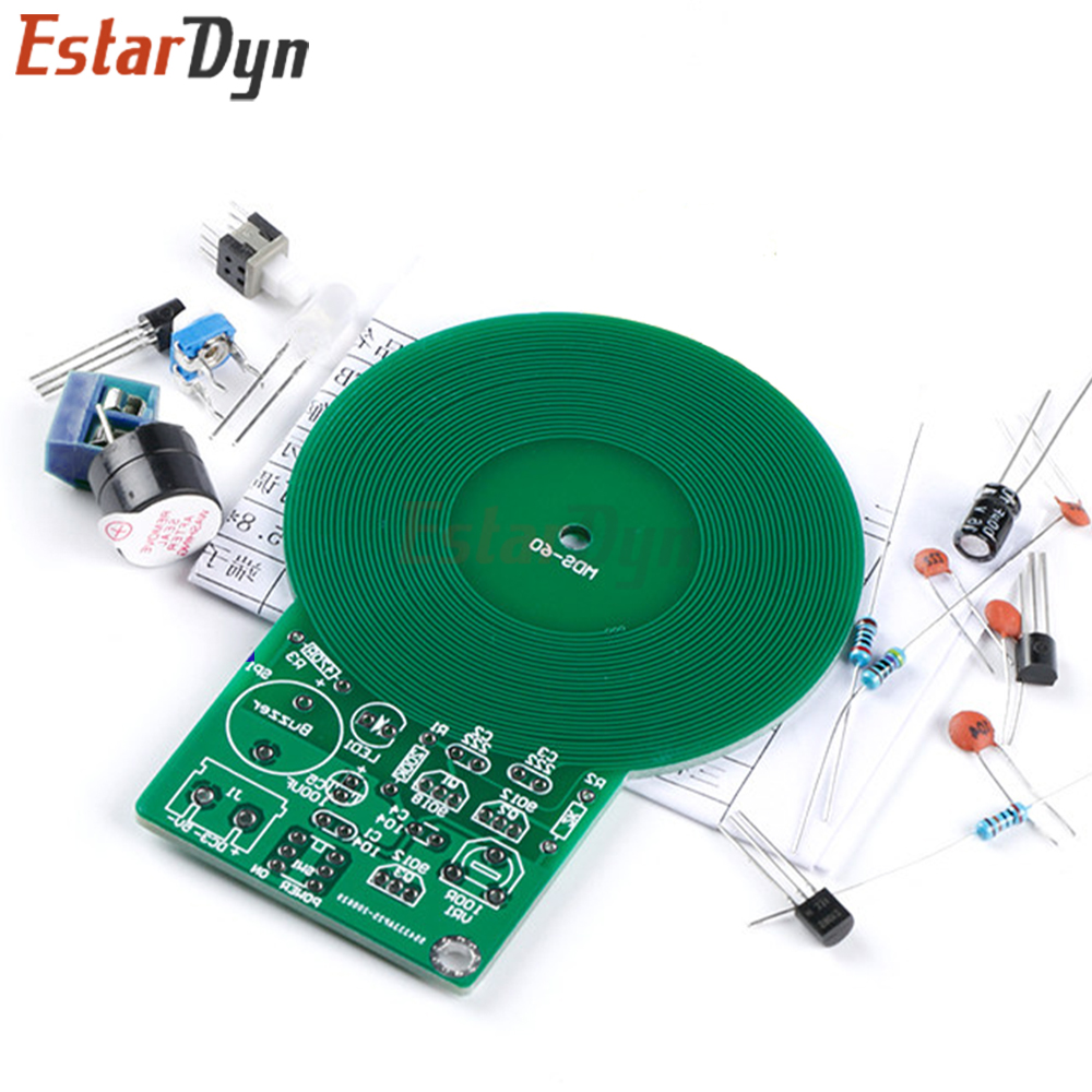 Diy Electronics Gadget - JS-60 DIY ชุดเครื่องตรวจจับโลหะ DIY ชุดอิเล็กทรอนิกส์ DC