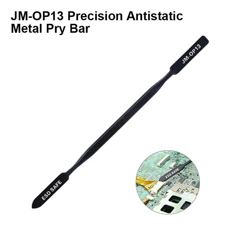 Diy Electronics Repair Kit - Jakemy JM-OP13เครื่องงัดสปั๊ดเกอร์โลหะอเนกประสงค์สำหรับการบำรุงรักษาโทรศัพท์มือถือมาเธอร์บอร์ดชะแลงเพื่อการซ่อมแซมที่เปิดทางอิเล็กทรอนิกส์
