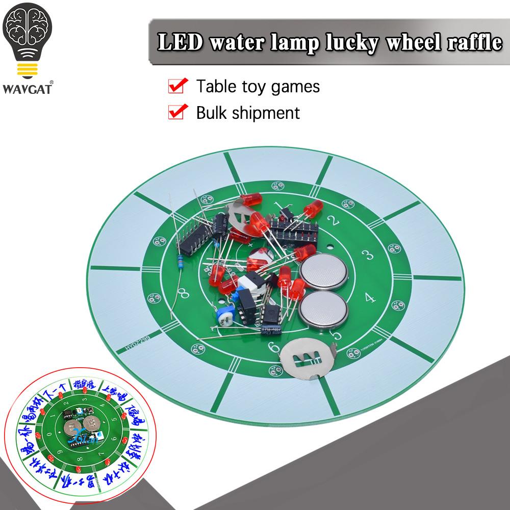 Diy Electronics Table - WAVGAT Raffle เกม LED โคมไฟน้ำล้อของฟอร์จูน Make