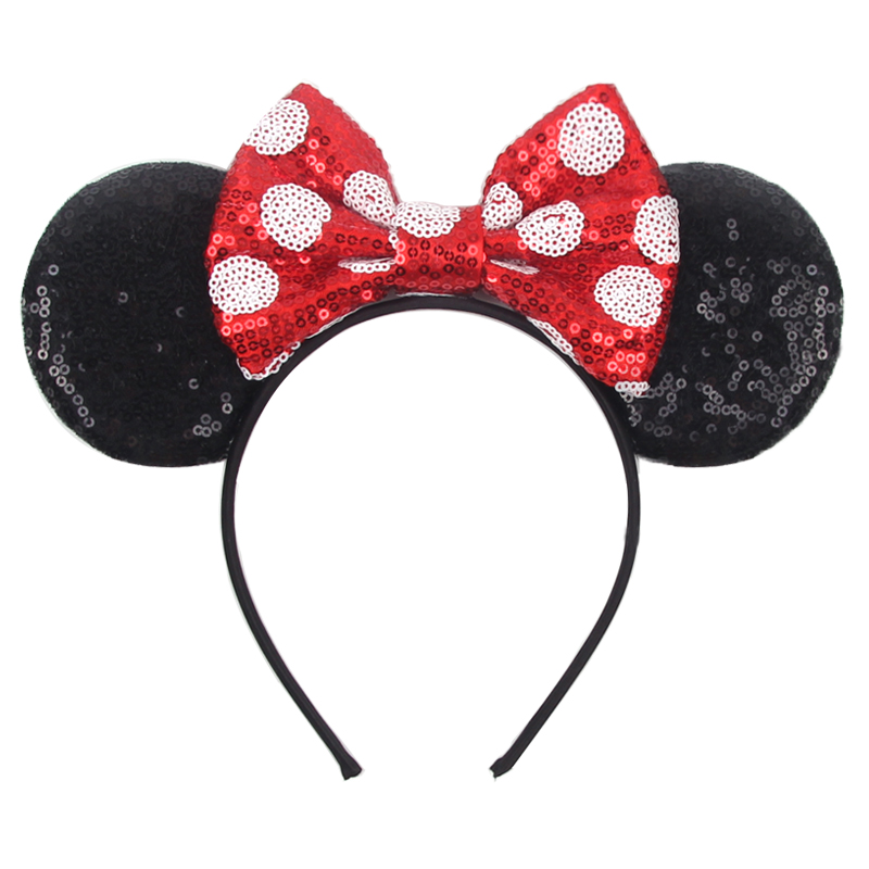 Diy Mouse Electronics - Disney Mickey Mouse หู Headhand สําหรับสาวผู้ใหญ่น่ารักการ์ตูน