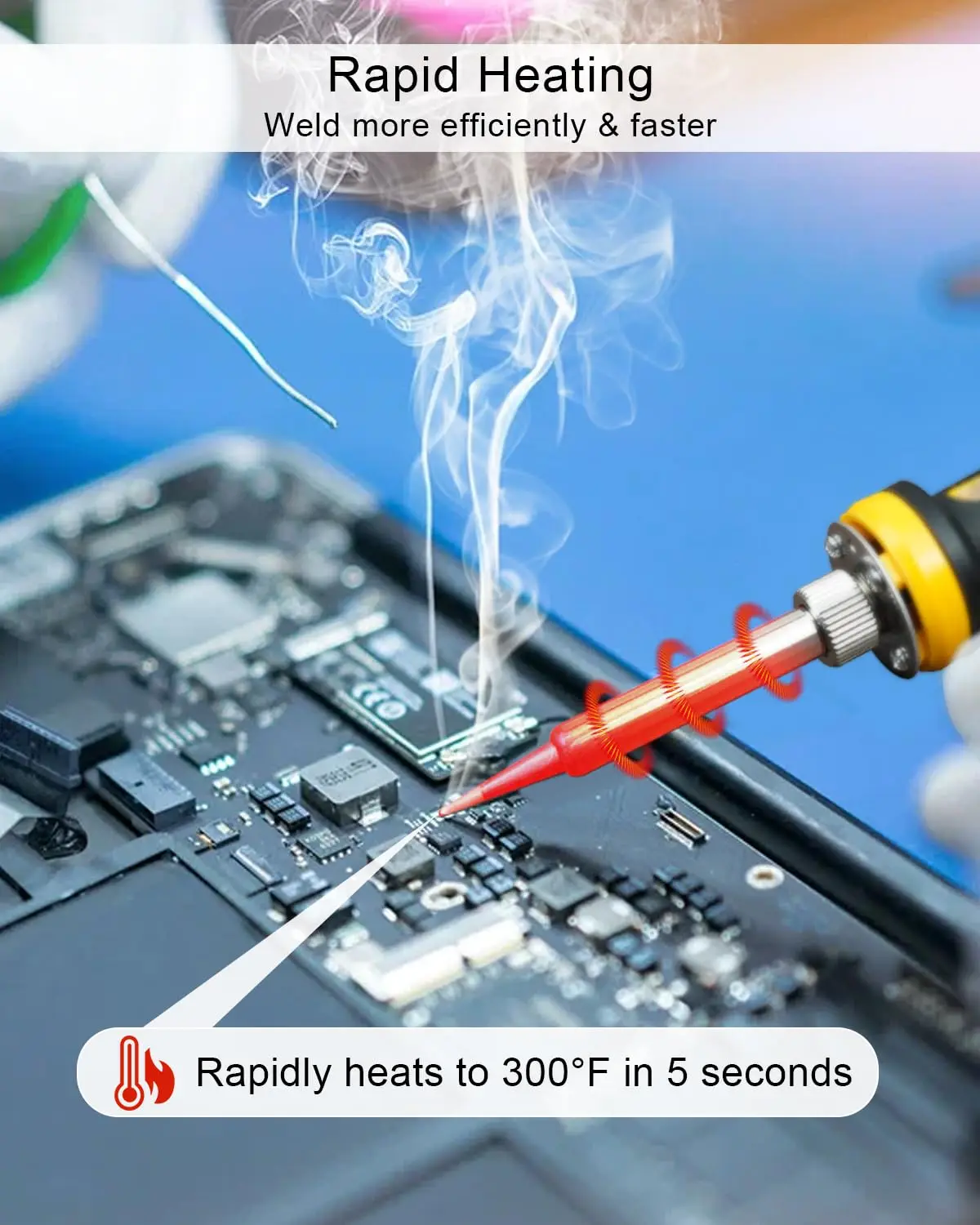 ชุดหัวแร้งบัดกรีแบบพกพา ใช้ได้ - Diy Electronics Tools บทวิจารณ์และราคา