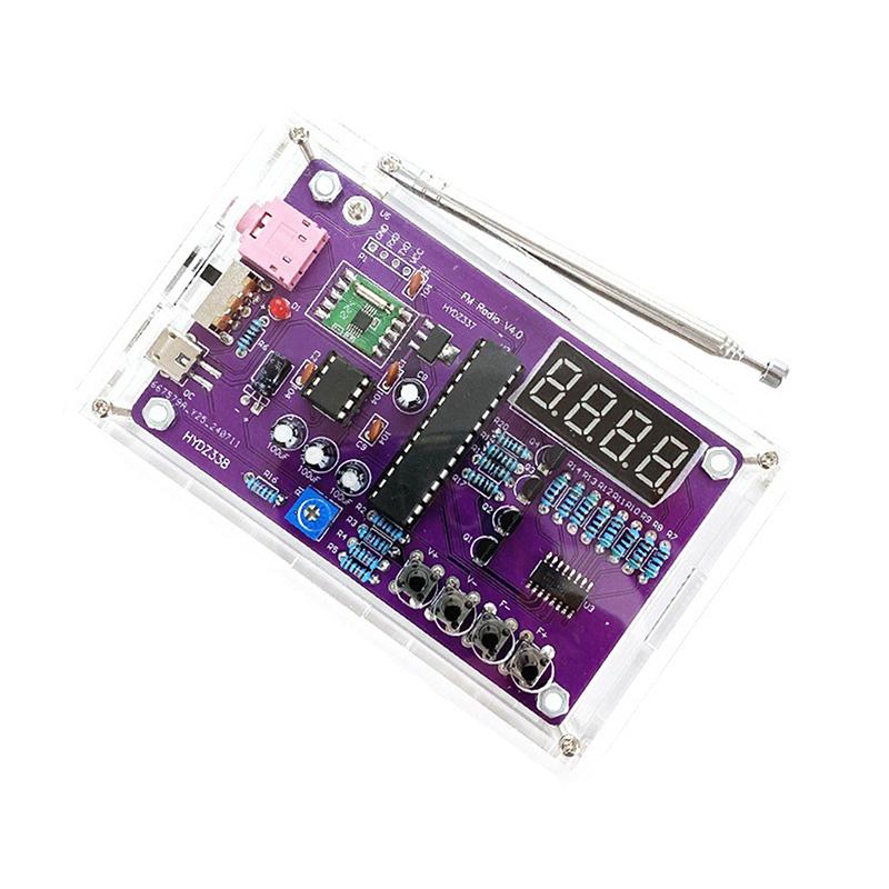 ชุดประกอบวิทยุ FM สองช่องสัญญา - Diy Electronics Kits For Adults บทวิจารณ์และราคา