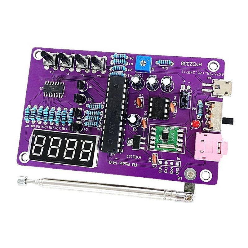 ชุดประกอบวิทยุ FM สองช่องสัญญา - Diy Electronics Kits For Adults บทวิจารณ์และราคา