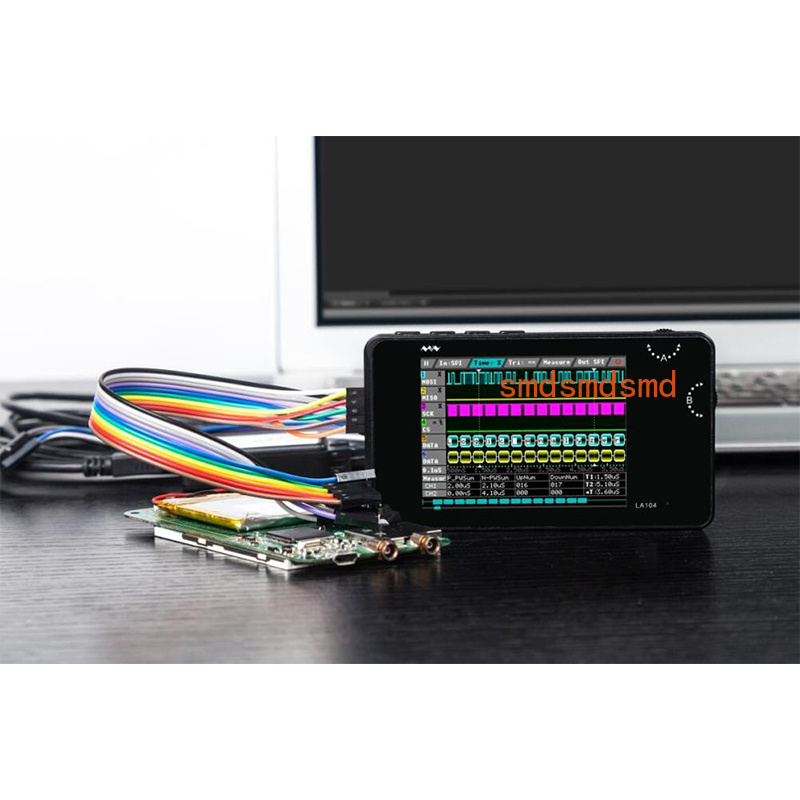 LA104 มินิ DSO เครื่องวิเคราะห - Oscilloscope Dso Mini บทวิจารณ์และราคา