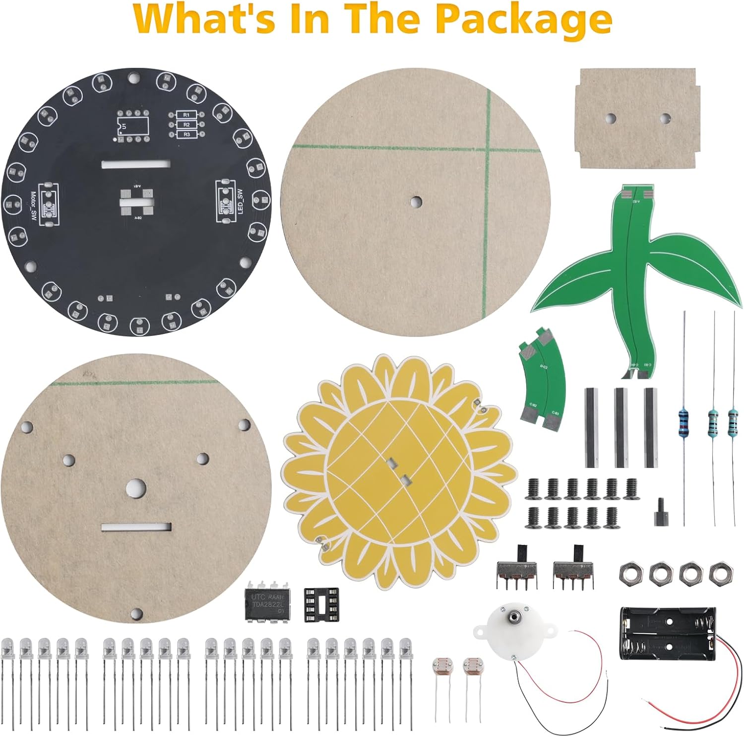 ชุดฝึกบัดกรีดอกทานตะวันไล่แสง  - Diy Electronics Kits For Adults บทวิจารณ์และราคา