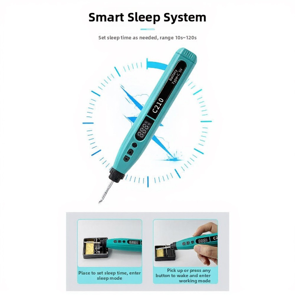 ชุดหัวแร้งบัดกรีดิจิตอล USB อั - Diy Electronics Tools บทวิจารณ์และราคา