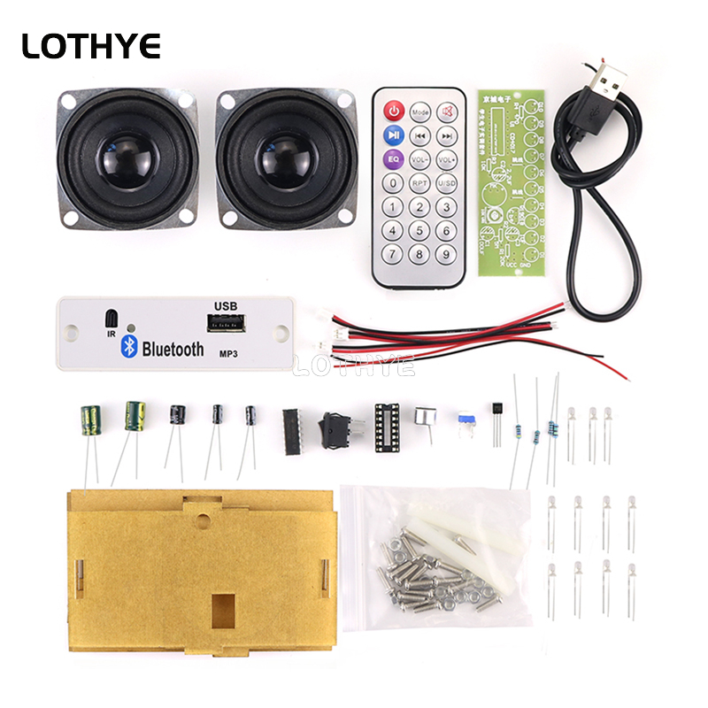 มินิแอมพลิฟายเออร์บลูทูธ 3W*2  - Diy Audio Electronics Kit บทวิจารณ์และราคา