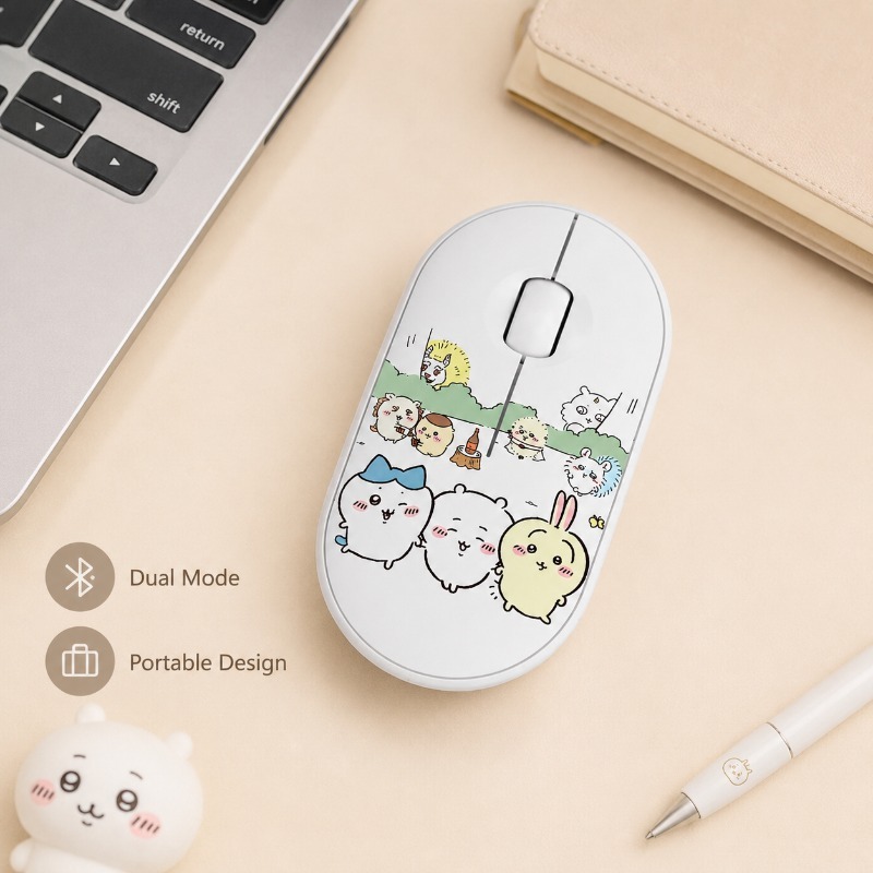 เมาส์ไร้สายบลูทูธชิคาว่าน่ารัก - Diy Mouse Electronics บทวิจารณ์และราคา