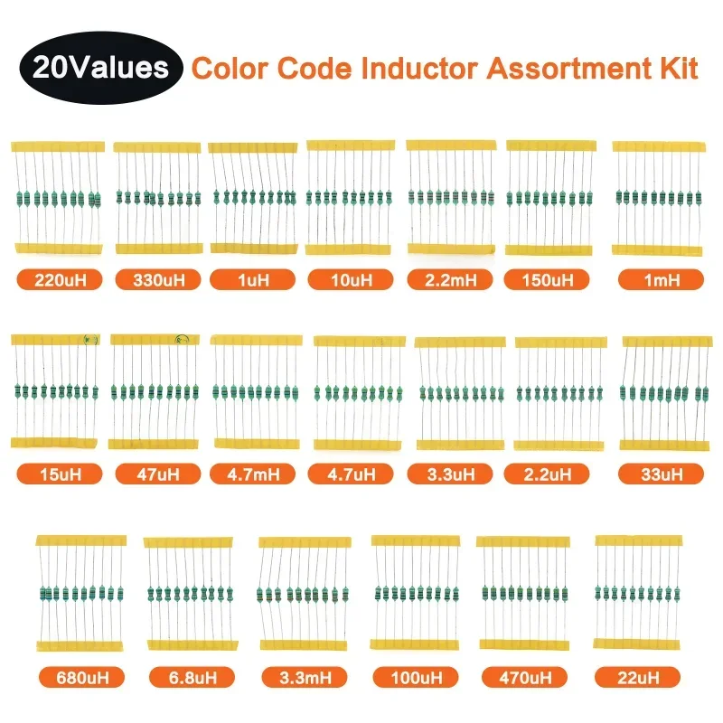 200 ชิ้น 1/2W 0410 ชุดอินดักเต - Diy Electronics Repair Kit บทวิจารณ์และราคา