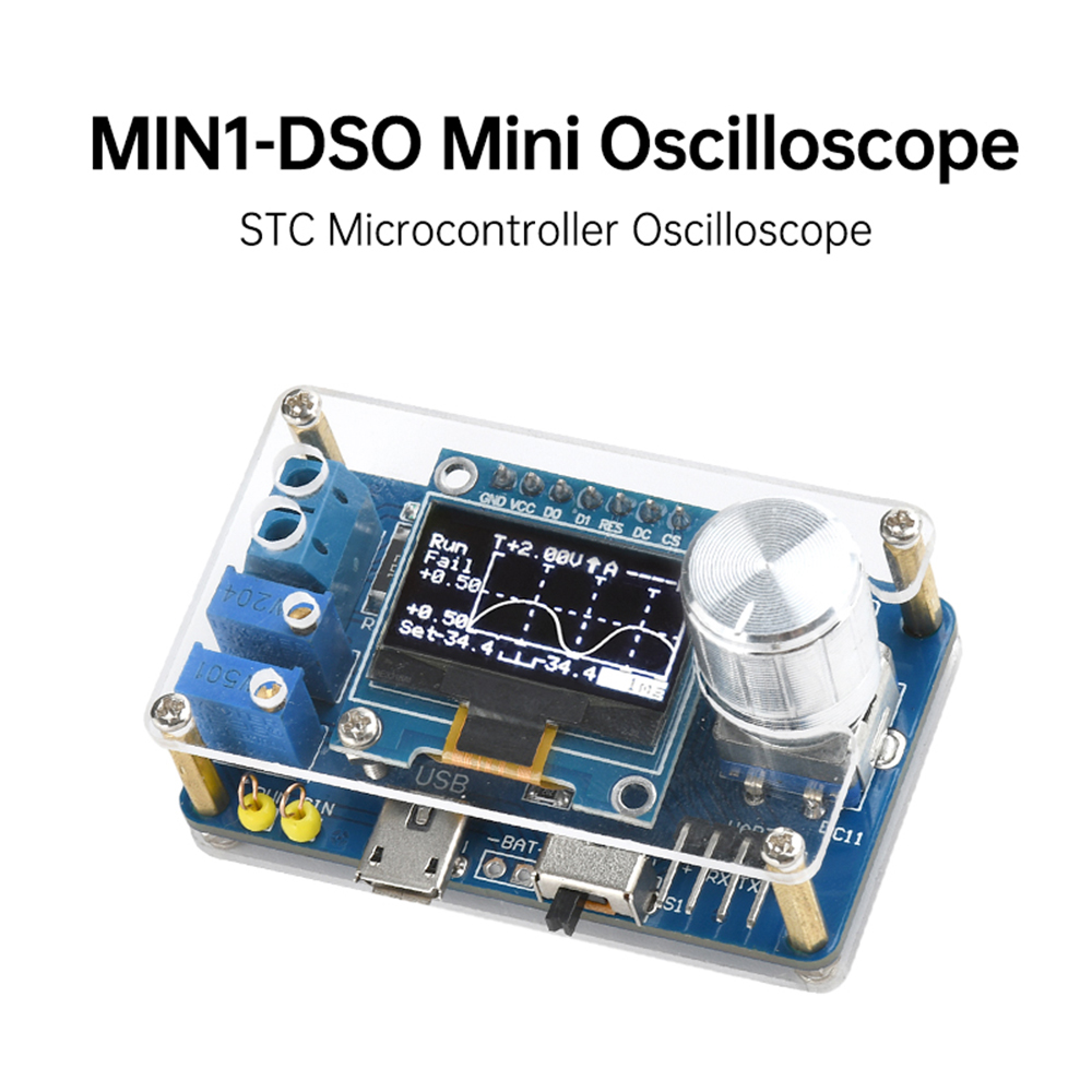 ชุดอุปกรณ์ประกอบออสซิลโลสโคปดิ - Oscilloscope Dso Mini บทวิจารณ์และราคา