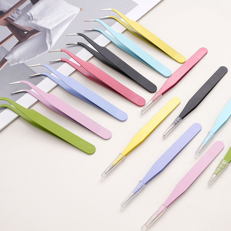 1 ชิ้น 10 ซม. แหนบโลหะหลากสีอเ - Diy Electronics Tools บทวิจารณ์และราคา