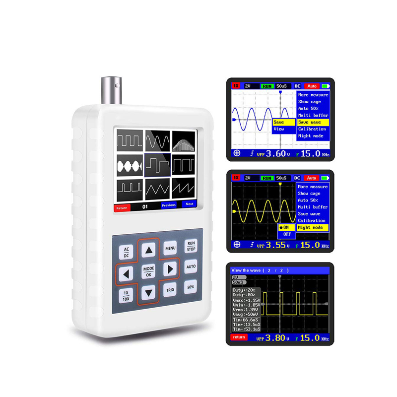 ออสซิลโลสโคปแบบพกพา DSO PRO รุ - Oscilloscope Dso Mini บทวิจารณ์และราคา