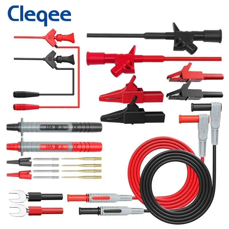 ชุดสายทดสอบมัลติมิเตอร์ Cleqee - Diy Electronics Tools บทวิจารณ์และราคา
