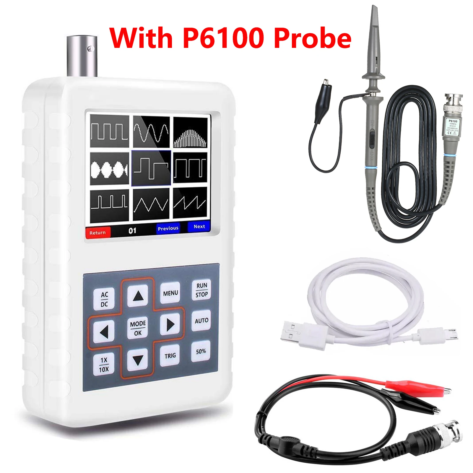 ออสซิลโลสโคปดิจิตอลแบบพกพาขนาด - Oscilloscope Dso Mini บทวิจารณ์และราคา