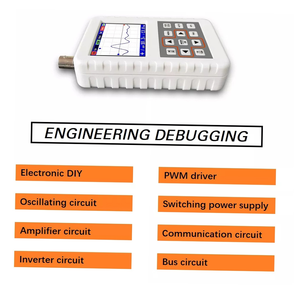 ออสซิลโลสโคปดิจิตอลแบบพกพาขนาด - Oscilloscope Dso Mini บทวิจารณ์และราคา