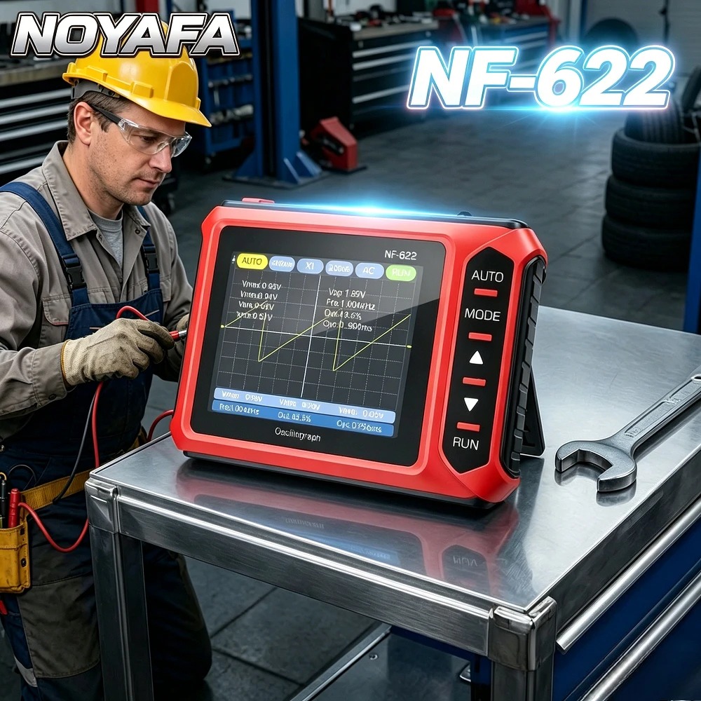 NF-622 มินิออสซิลโลสโคปดิจิตอล - Oscilloscope Dso Mini บทวิจารณ์และราคา