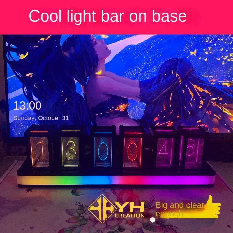 นาฬิกาตั้งโต๊ะ LED แบบดิจิทัลเ - Diy Electronics Table บทวิจารณ์และราคา