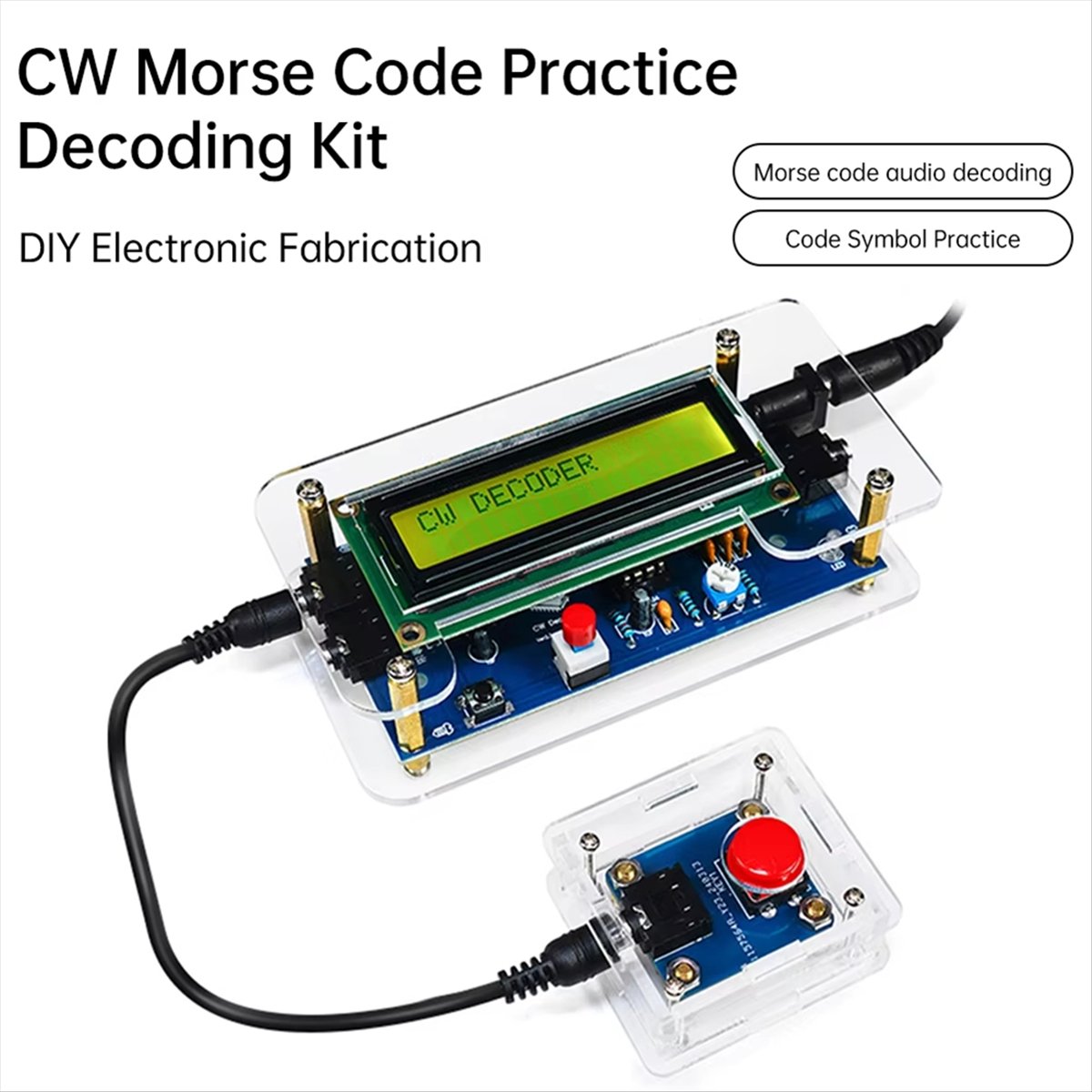 ชุดคิทประกอบวงจรถอดรหัสมอร์ส H - Diy Audio Electronics Kit บทวิจารณ์และราคา