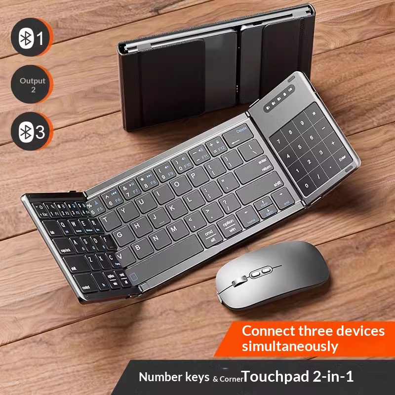 เม็งซู่ ไตร โฟลด์คีย์บอร์ดไร้ส - Diy Mouse Electronics บทวิจารณ์และราคา