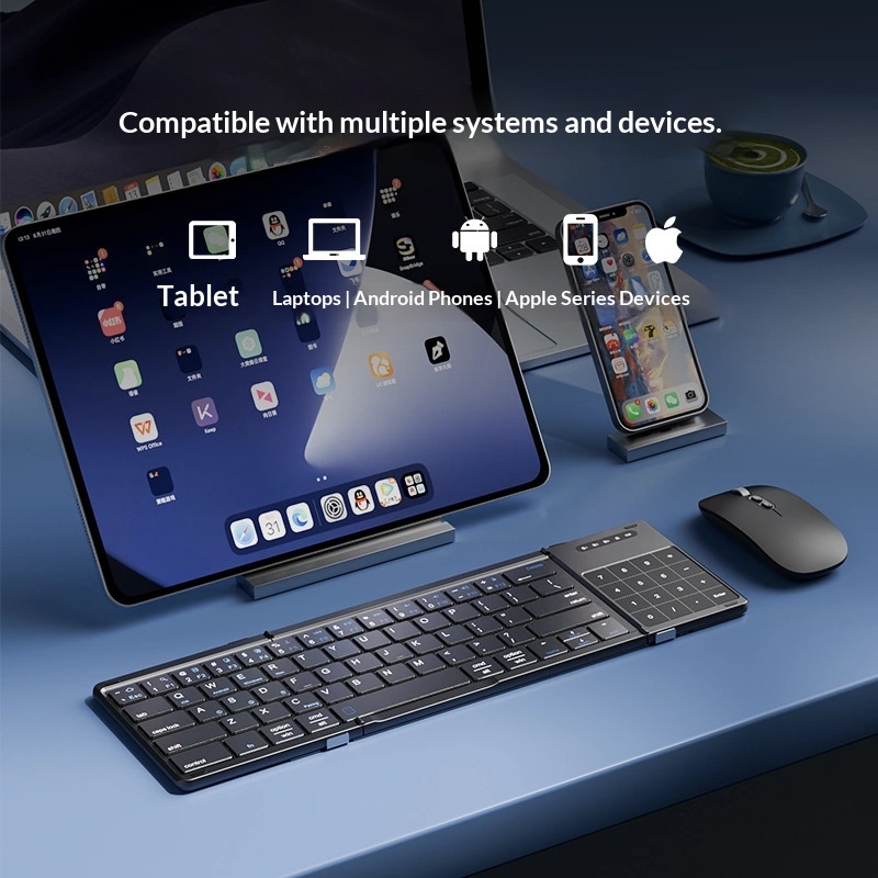 เม็งซู่ ไตร โฟลด์คีย์บอร์ดไร้ส - Diy Mouse Electronics บทวิจารณ์และราคา