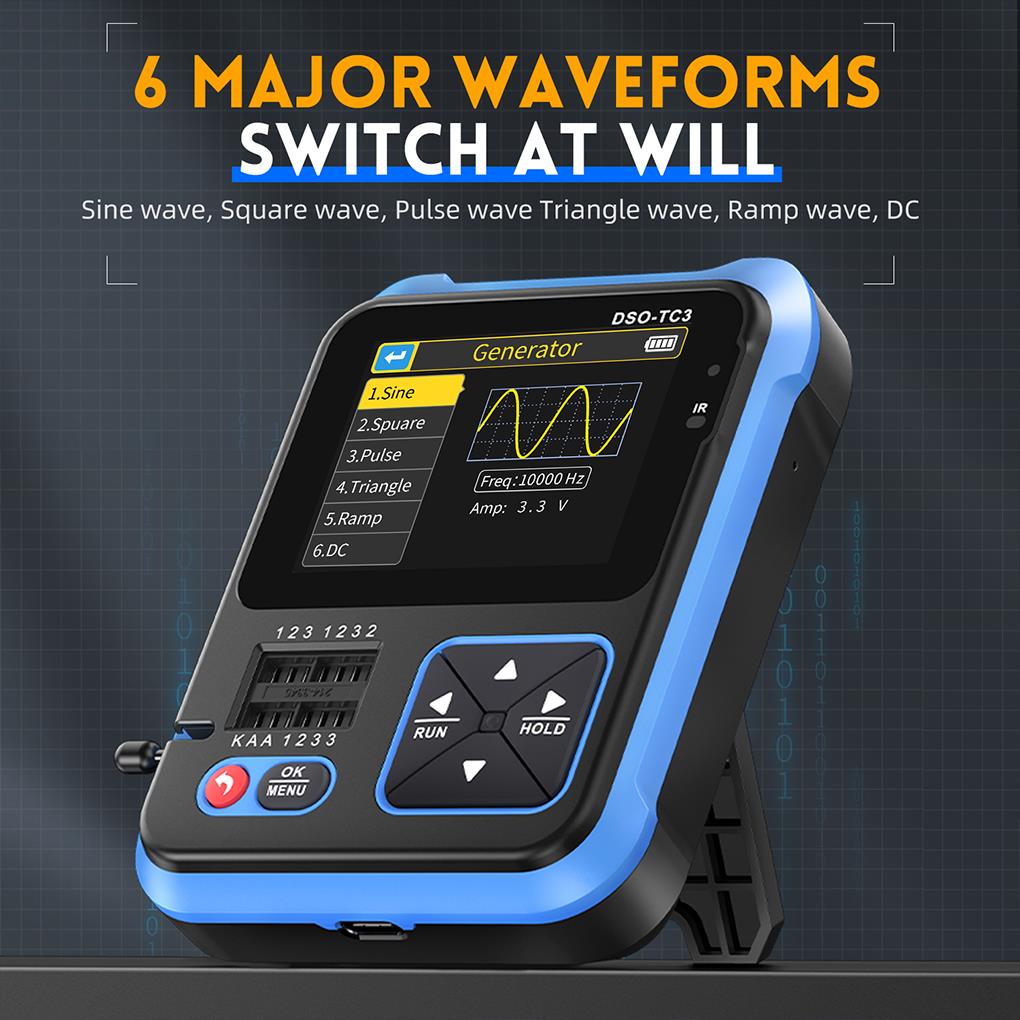Fnirsi 3in1 DSO-TC3มินิดิจิตอล - Oscilloscope Dso Mini บทวิจารณ์และราคา