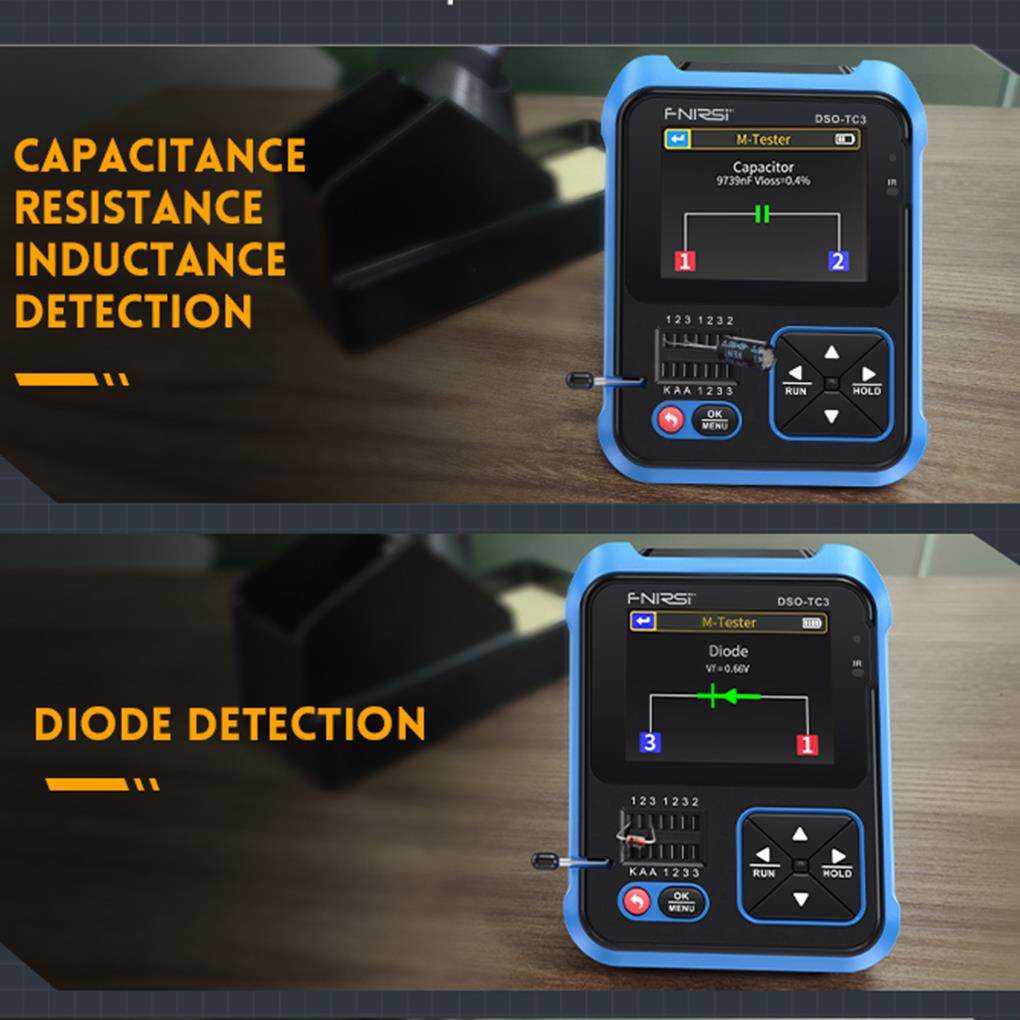 Fnirsi 3in1 DSO-TC3มินิดิจิตอล - Oscilloscope Dso Mini บทวิจารณ์และราคา